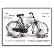 The All Black Sun Beam Bicycle