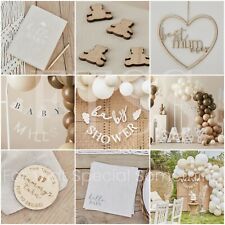 Baby shower decorations