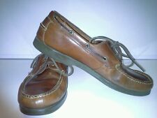 Dockers  brown leather boat shoes Uk12