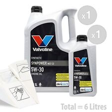 Valvoline SynPower MST C3 5W30 Car Engine Oil Service Kit / Pack 6 LITRES 6L