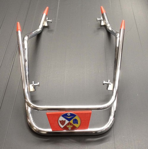 Front bumper bar red - front,