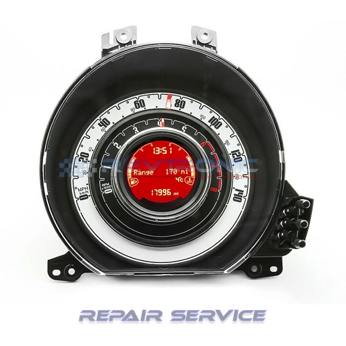 Fiat 500 instrument cluster - 500,