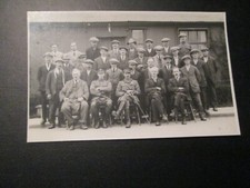 Postcard of Group of men