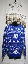 Classic Football Shirts Roberto Baggio No10 Christmas Jumper Size XXL (XM8-9)