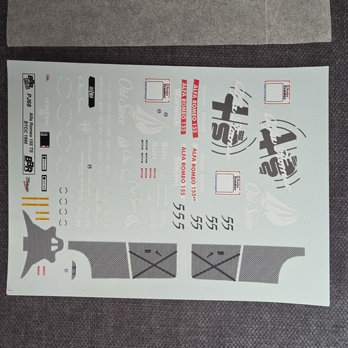 Waterslide decals btcc - 1/43,