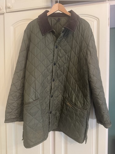Barbour men quilted green - men's,