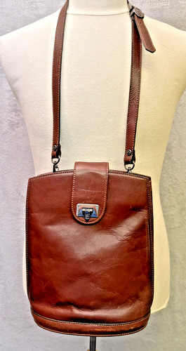 80s vintage brown leather - vintage,