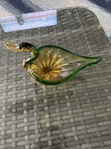 Murano vintage art - glass, duck