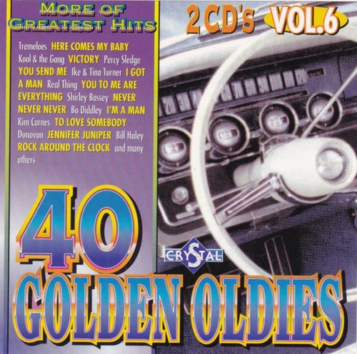 Golden oldies vol 6 cd - 40,