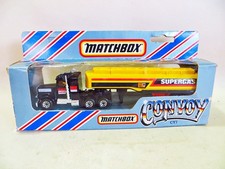 MATCHBOX CONVOY CY7 'PETERBILT SUPERGAS PETROL TANKER LORRY' MIB/BOXED