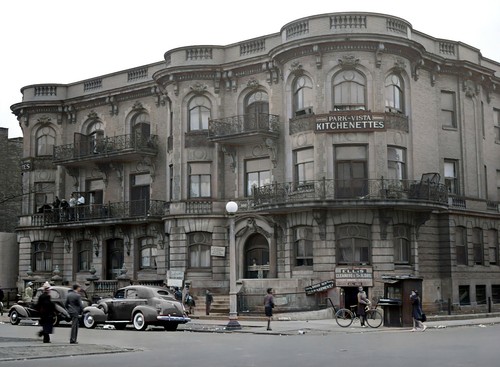 1941 kitchenette apartments - 1941, on
