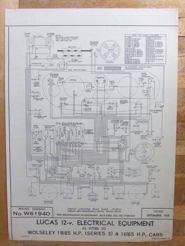 Original lucas wolseley 85 - original,