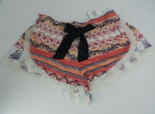 Abercrombie & Fitch Pyjama Shorts Multi UK Small RRP £30 LN023 jj 01