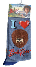 BOB ROSS Happy Little Socks -