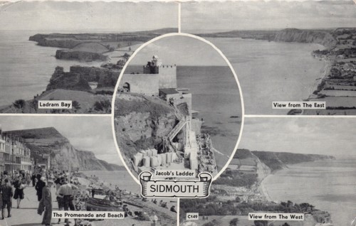 Postcard sidmouth devon - postcard,