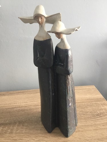 Lladro nuns figure - lladro,