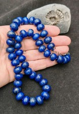 Lapiz Lazuli Blue knotted