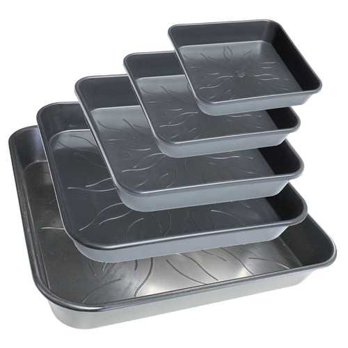 Square plant pot saucer - plant,