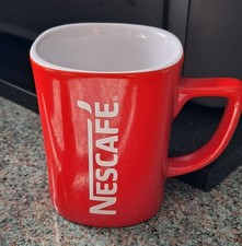 Nescafe Mug Red with White