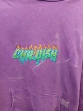  Childish Hoodie Men's Size UK Small, Purple Green, Lightning Robs Motors