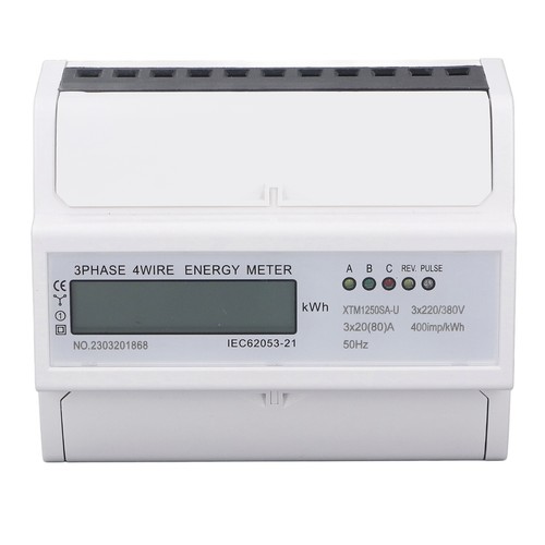 Electric meter phase - electric, wire
