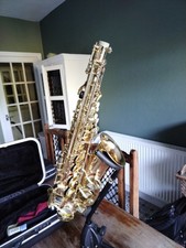 alto saxophone used in