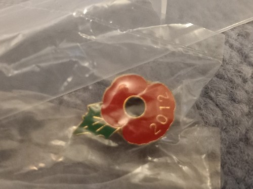 Enamel poppy flower leaf - enamel, poppy¹