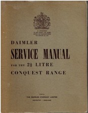 DAIMLER CONQUEST 2.5L SALOON