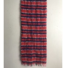 Vintage red blue check short