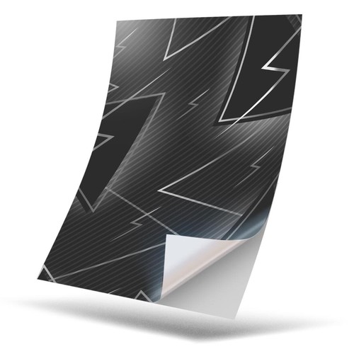 Vinyl sticker bw - x,