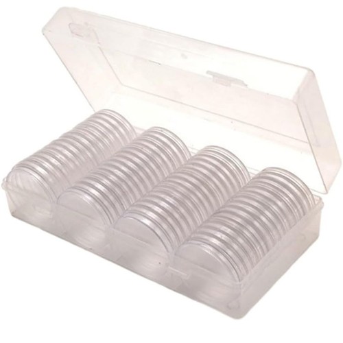 56x plastic clear coin - 56x,