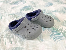 Crocs Grey Unisex Navy Blue