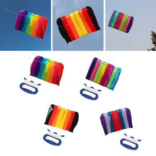 Colorful parafoil and 84ft - parafoil, 9.84ft