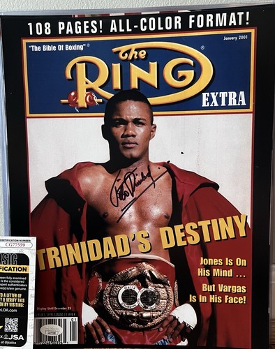 Felix tito trinidad - trinidad, signed