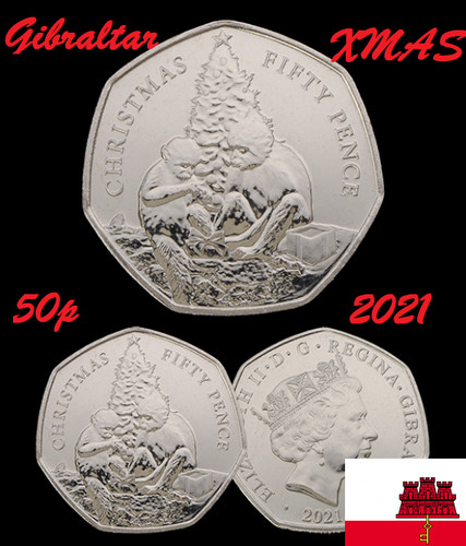 Gibraltar coin 50p - 🇬🇮,