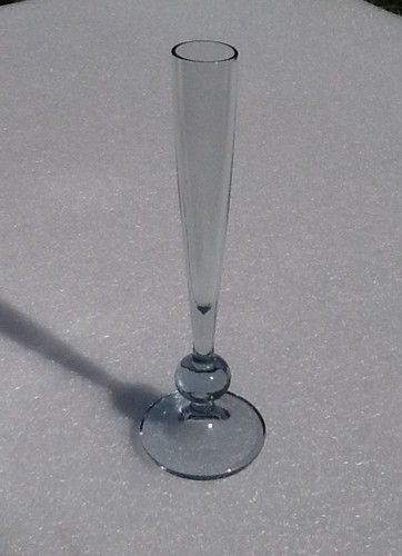 Whitefriars high bud - , vase