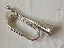 PROFESSIONAL Bb BUGLE SILVER