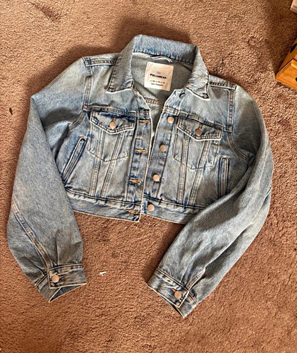 Pull bear women blue denim - blue,