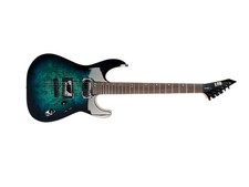 ESP LTD M-200DX NT Electric Guitar in Blue Burst