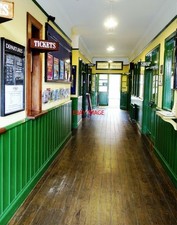 PHOTO  DEREHAM STATION  TICKET OFFICE AND SHOP ON THE MID NORFOLK RAILWAY.    SA