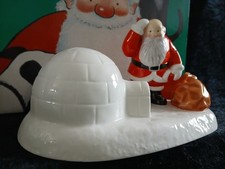 Coalport Father Christmas  Where's the Chimney ? The Snowman Santa Boxed