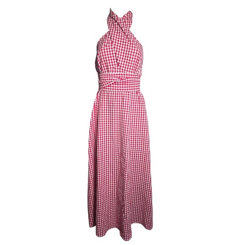 Nwt commense red gingham - red,