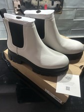 UGG Ashton Chelsea Boots White