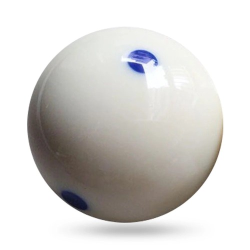 Pool cue ball spotted white - ball,