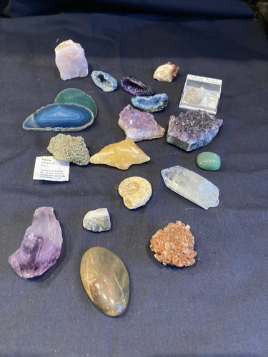 Crystals and gem - crystals,