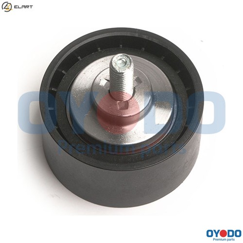 Deflectionguide pulley vribbed - pulley,
