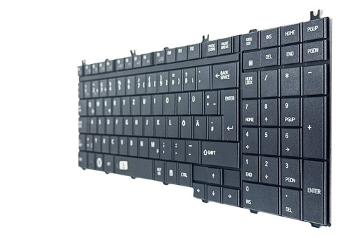 Black keyboard matt version - black,