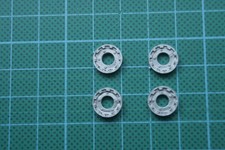 Vintage Super Shells 1/32 slot racing car 4 Lotus Ferrari Jaguar wheel inserts