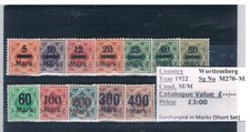 German Stamp Sets