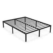 COSTWAY King Size Heavy Duty Metal Platform Bed Frame